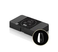 Apres Gel-X® Coffin Box of Nail Tips | 280 Soft Gel Tips, 14 Sizes 00-9 | Half-sizes Included (Natural Coffin Extra Short, 280 Count)