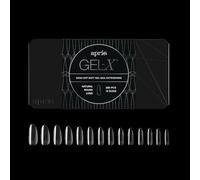 Apres Gel-X® Round Box of Nail Tips | 280 Soft Gel Tips, 14 Sizes 00-9 | Half-sizes Included (Natural Round Long, 280 Count)
