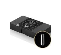 Apres Gel-X® Square Box of Nail Tips | 280 Soft Gel Tips, 14 Sizes 00-9 | Half-sizes Included (Natural Square Long, 280 Count)