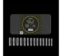 Apres Gel-X® Square Box of Nail Tips | 280 Soft Gel Tips, 14 Sizes 00-9 | Half-sizes Included (Sculpted Square Extra Extra Long, 280 Count)