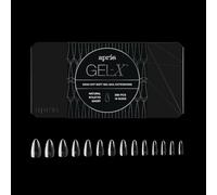 Apres Gel-X® Stiletto Box of Nail Tips | 280 Soft Gel Tips, 14 Sizes 00-9 | Half-sizes Included (Natural Stiletto Short, 280 Count)