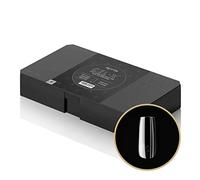 Apres Nail Gel-X Natural Square Medium Box of Tips | 600 Gel-X Tips, Premium Quality, 14 Sizes 00-9 | Half-sizes Included