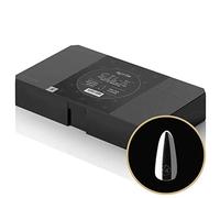 Apres Nail Gel-X Natural Stiletto Short Box of Tips | 600 Gel-X Tips, Premium Quality, 14 Sizes 00-9 | Half-sizes Included