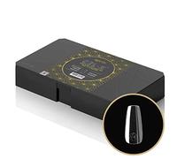 Apres Nail Gel-X Sculpted Coffin Medium Box of Tips | 600 Gel-X Tips, Premium Quality, 14 Sizes 00-9 | Half-sizes Included