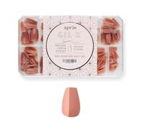 Aprés Neutrals Gel-X Imani Nail Tips Box (Natural Coffin Extra Short, 150)