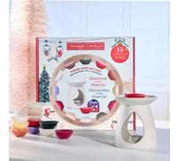 Yankee Candle Christmas Scented Wax Melt Discovery Gift Set | 12 Scented Wax Melts, 1 Wax Melt Burner & 1 Unscented Tea Light | Après Ski Collection | Perfect Christmas Gifts for Women
