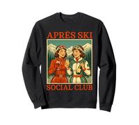 Après Ski Club Retro Women Apres Ski Winter Vacation Sweatshirt