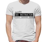 Apres Ski Instructor - Mens T-Shirt - White - XL
