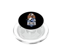 Après-Ski Instructor Vintage Downhill Skier PopSockets PopGrip for MagSafe