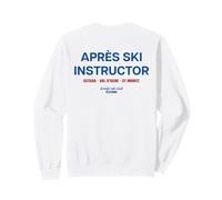 APRÉS SKI INSTRUCTOR X LIVELIFE Ski Club Skier Backprint Sweatshirt