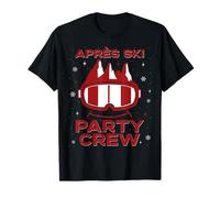Apres Ski Party Crew Funny Quote Wintersport Goggles Group T-Shirt