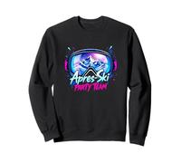 Apres Ski Party - Snowy Mountain Nightlife Sweatshirt