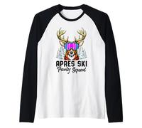 Apres Ski Party Squad Raglan Baseball Tee