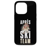 Apres Ski Party Team | Funny Unicorn Skiing Case for iPhone 13 Pro