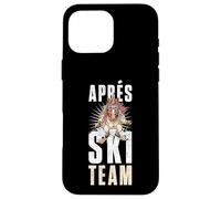 Apres Ski Party Team | Funny Unicorn Skiing Case for iPhone 16 Pro Max