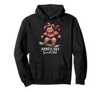 Apres Ski Social Club Bear Snowboard Winter Pullover Hoodie