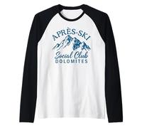 Apres Ski Social Club Dolomites Raglan Baseball Tee