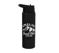 Apres Ski Social Club Japan Stainless Steel Insulated Water Bottle