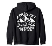 Après Ski Social Club Scandinavian Mountains Zip Hoodie