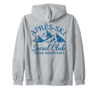 Après Ski Social Club Tatra Mountains Zip Hoodie