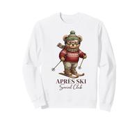 Après Ski Social Club Wintersports Ski Bear Sweatshirt