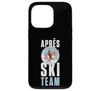 Apres Ski Team | Funny Unicorn With Monkey Case for iPhone 13 Pro