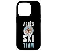 Apres Ski Team | Funny Unicorn With Monkey Case for iPhone 14 Pro