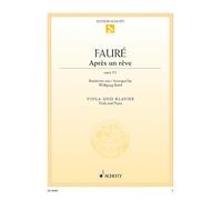 Après un rêve: op. 7/1. viola and piano.