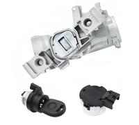 Apriciter Ignition Switch 1K0905851B Ignition Starter Switch Lock Cylinder Barrel Housing Replacement for Seat Skoda