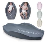 Apricity Baby Changing Pad, Waterproof, & Non-Slip Changing Pad- Easy-to-Clean Diaper Changing Station for Dresser, Large and Portable for Newborns to Toddlers- Dark Grey