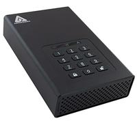 Apricorn 12TB Aegis Padlock DT 256-Bit Encrypted USB 3.0 Hard Drive (ADT-3PL256-12TB)