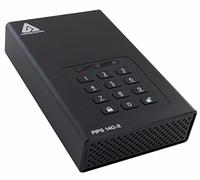 Apricorn 18TB Aegis Desktop Padlock FIPS 140-2 Validated 256-Bit Encrypted Hard Drive (ADT-3PL256F-18TB)