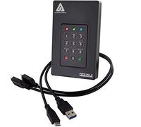 Apricorn 8TB Aegis Fortress L3 - FIPS Validated, SSD USB 3.0 Hardware Encrypted Portable Drive
