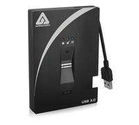 Apricorn Aegis Bio 3 512 GB SSD USB 3.0 256-bit Encryption Portable Hard Drive A25-3BIO256-S512 (Black)
