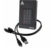 Apricorn Aegis Fortress L3 - FIPS Level 3 Validated, 5TB USB 3.0 Hardware Encrypted Portable Hard Drive with PIN Access (AFL3-5TB)