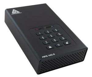 Apricorn Aegis Padlock 10TB Desktop 256-Bit Hardware Encrypted USB 3 Hard Drive (ADT-3PL256-10TBEMEA)