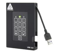 Apricorn Aegis Padlock Fortress 1TB external hard drive Black