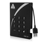 Apricorn Aegis Padlock Fortress 1TB external hard drive Black