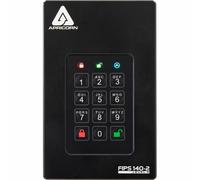 Apricorn 4TB Aegis Fortress L3 - FIPS Validated, SSD USB 3.0 Hardware Encrypted Portable Drive