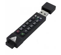 Apricorn Aegis Secure Key 3Z 32GB 256-bit AES XTS Hardware Encrypted FIPS 140-2 Level 3 Validated Secure USB 3.0 Flash Drive (ASK3Z-32GB)
