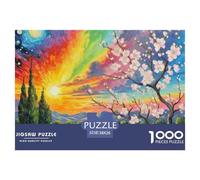 Apricot Blossom 1000 Piece Jigsaw Puzzle For Adults Challenging Game Stress Relief Puzzle Cultivate The Spirit of Teamwork for Family Decorations 38x26cm/1000pcs