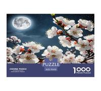Apricot Blossom Puzzle 1000Pc Jigsaw Adults Kids Puzzles Creative Challenge Games Home Decoration Inspirational Game Educational1000pcs 70x50cm/1000pcs