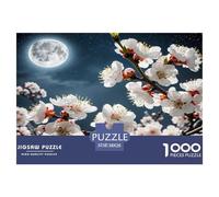 Apricot BlossomPuzzle 1000 Piece Jigsaw Adults Kids Puzzles Creative Challenge Games Home Decoration Inspirational Games Educational 1000pcs 38x26cm/1000pcs