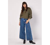 Apricot Chunky Cable Knit Jumper In Khaki Khaki 14