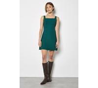 Apricot Fit And Flare Mini Dress, Green, Size Xl, Women Green