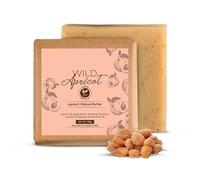 Apricot Exfoliating Bath Soap | Ayurvedic Anti-Aging Handmade Soap with Vitamin A & E | Gently Scrubs Dead Skin Cells | Deep Moisturization for Dry & Sensitive Skin | 125g