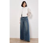 Apricot Faux Fur Cropped Gilet In White White