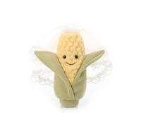 Apricot Lamb Bride Corn Plushies Stuffed Animals for Baby Girl and Boy, Soft Cute Plush Toys for Kids, Vegetable Food 6.7 Inches