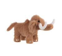Apricot Lamb Charming Mammoth Plushies Stuffed Animals for Kids, Soft Cute Plush Toys for Baby Girl and Boy, Fluffy Charming Mammoth Brown 7.5 Inches