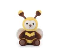Apricot Lamb Clever Bee Plushies Soft Stuffed Animals Plush Toys 8.7"